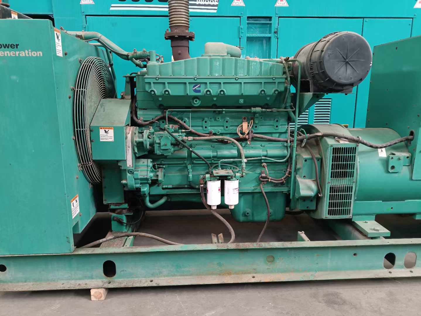 信州过载会对 600kW 柴油发电机组造成哪些损害?